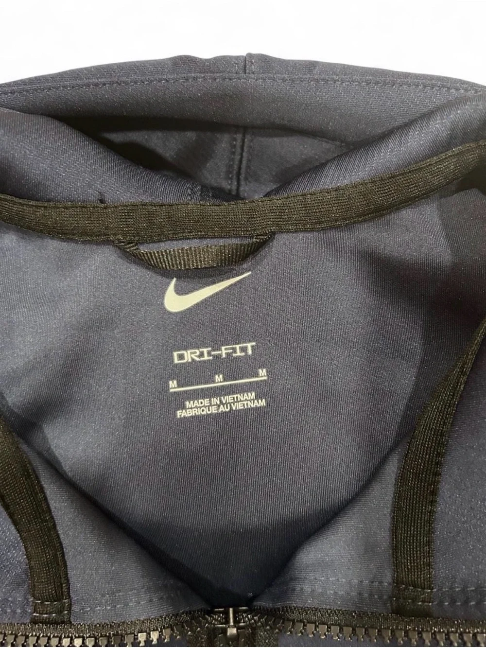 NWT Nike Therma-FIT Full Zip Hoodie Women’s Medium Navy Dri-FIT Training Jacket